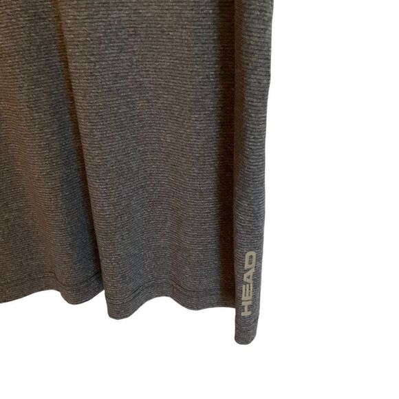 Head Hypertek Shirt Crew Neck Grey White Short Sleeve Athletic Jersey Men Large - Picture 4 of 9